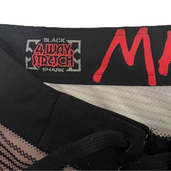 MAUI & SONS Men’s Board Shorts M Pocket Drawstring & Hook/loop Closure Men 32 - Picture 6 of 11